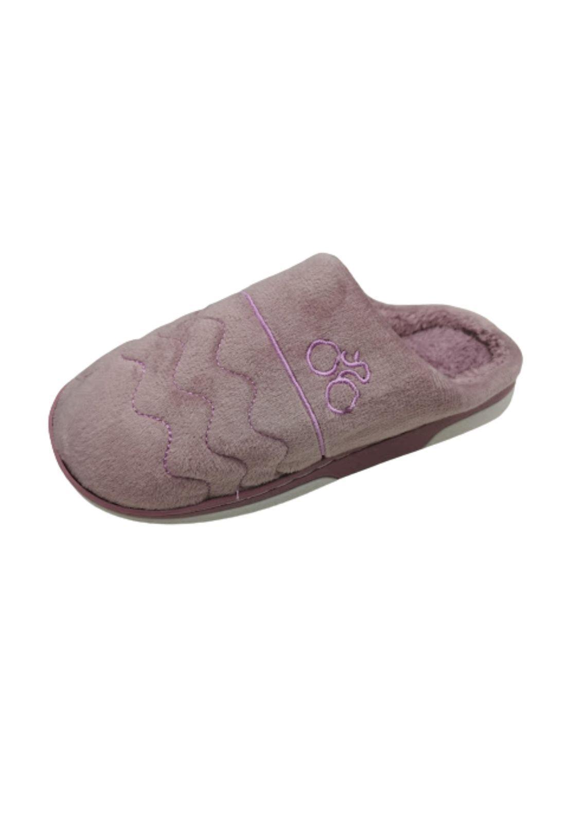 Pantufla Mujer Morado-0
