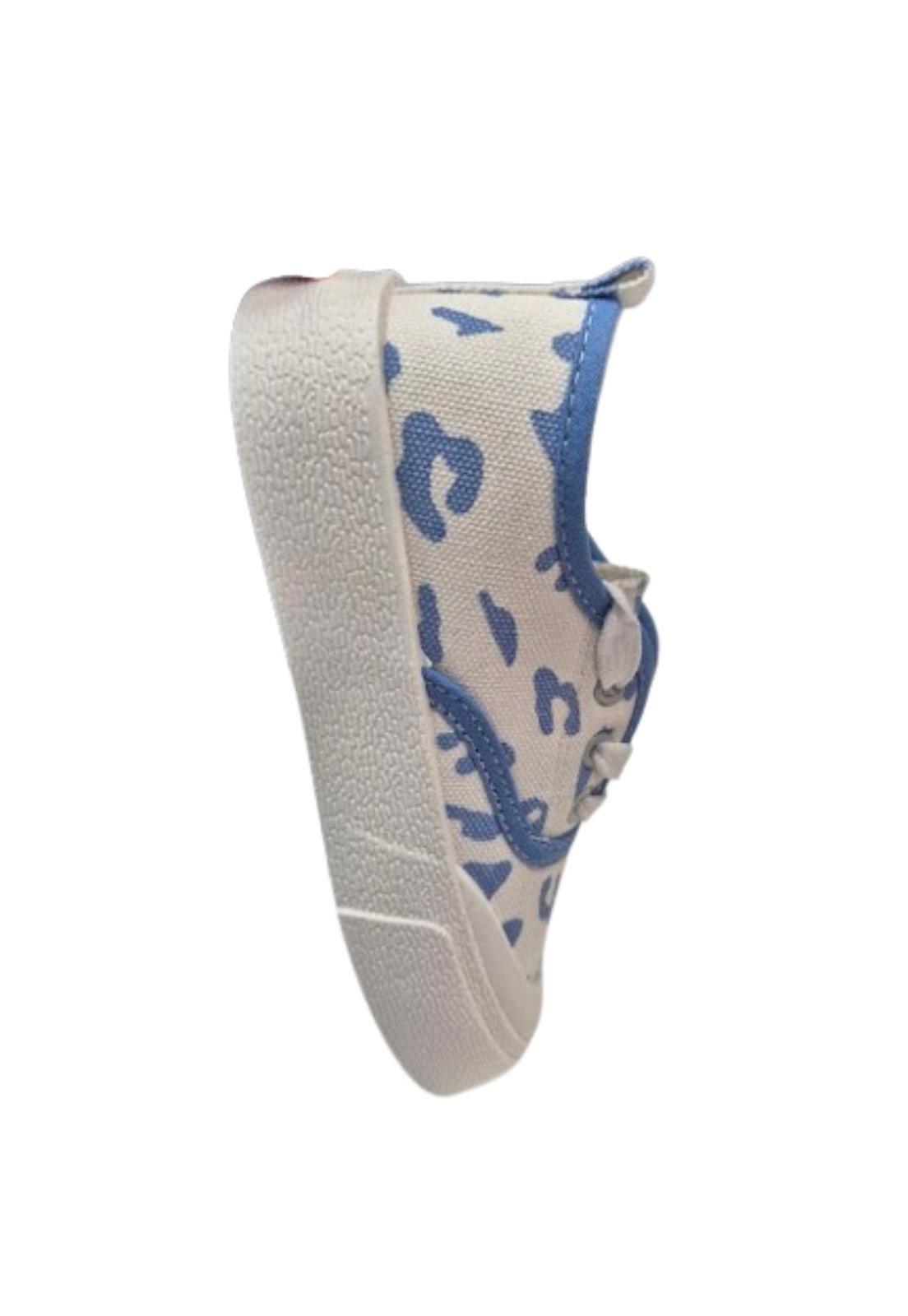 Zapatilla Urbana Niña Turquesa -2