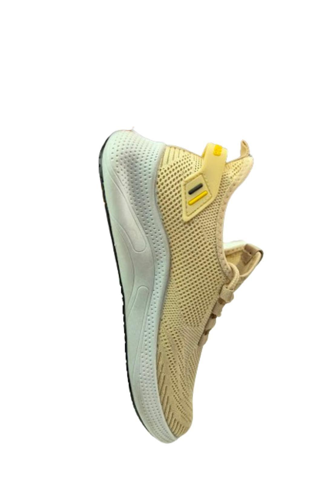 Zapatilla Urbana Hombre Liviana Camel-3