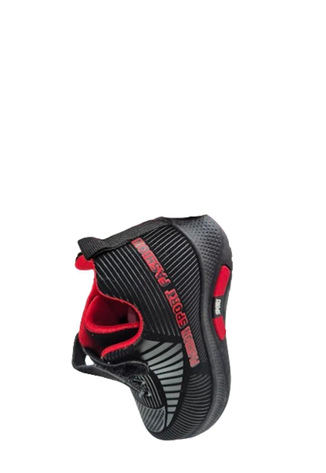 Zapatilla Urbana Negro Velcro Unisex-2