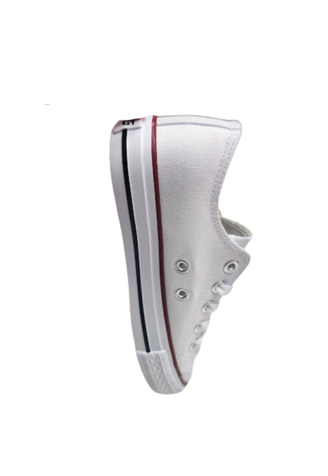 Zapatilla Urbana Lona Blanco-2