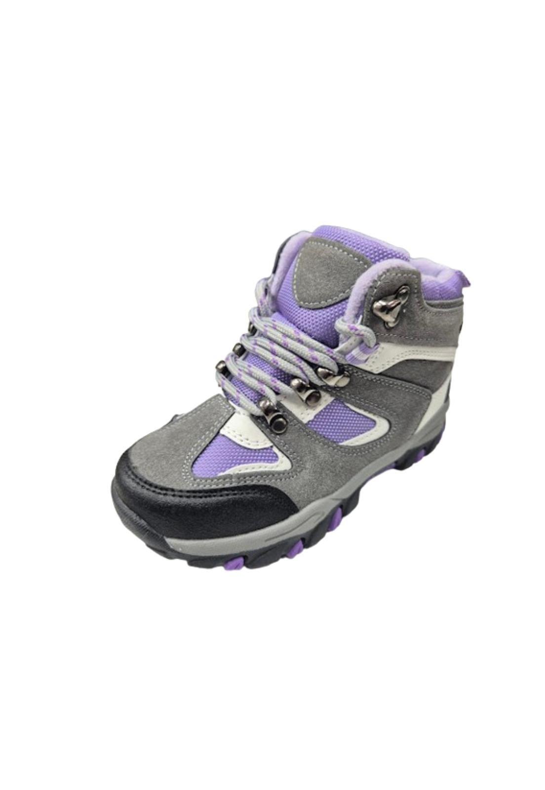 Botin Outdoor Morado Niña Vinnys Outlet-0