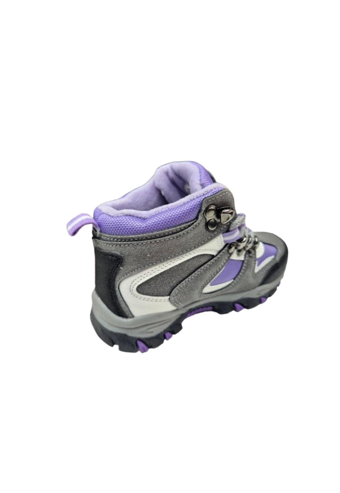 Botin Outdoor Morado Niña Vinnys Outlet-1