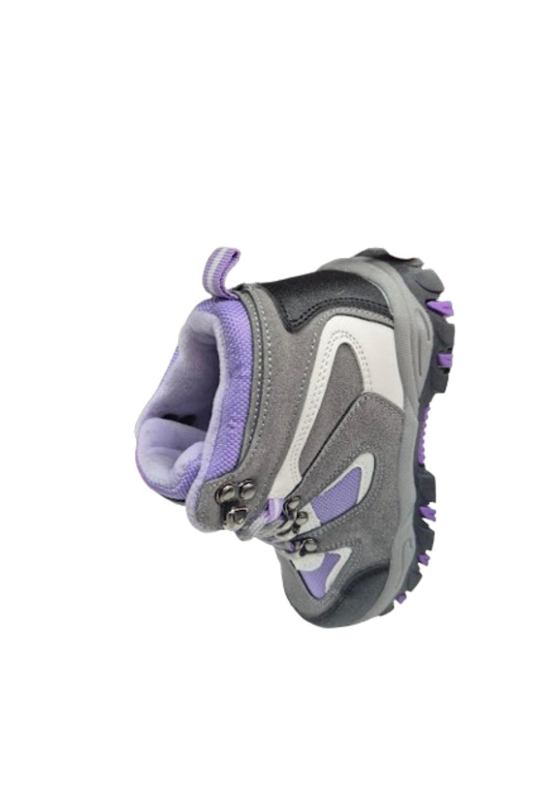 Botin Outdoor Morado Niña Vinnys Outlet-2