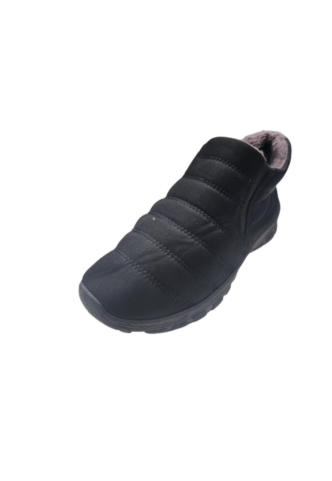 Zapatilla Pantufla Negro Mujer Invierno-0