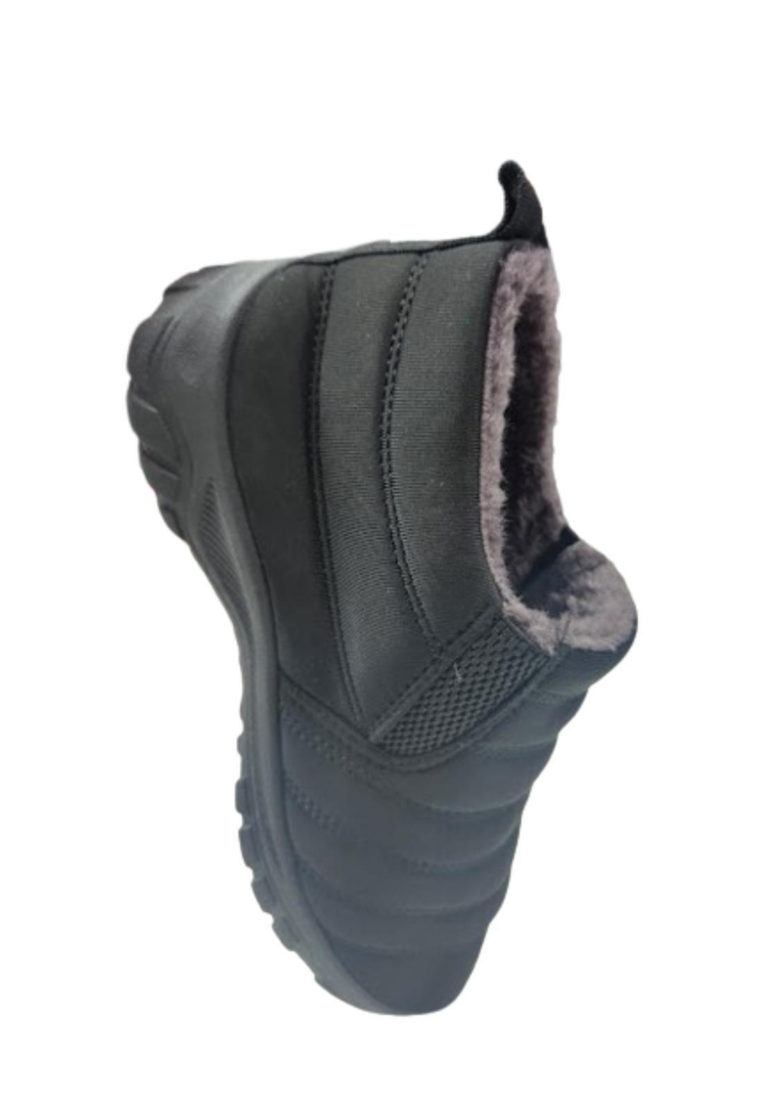 Zapatilla Pantufla Negro Mujer Invierno-2
