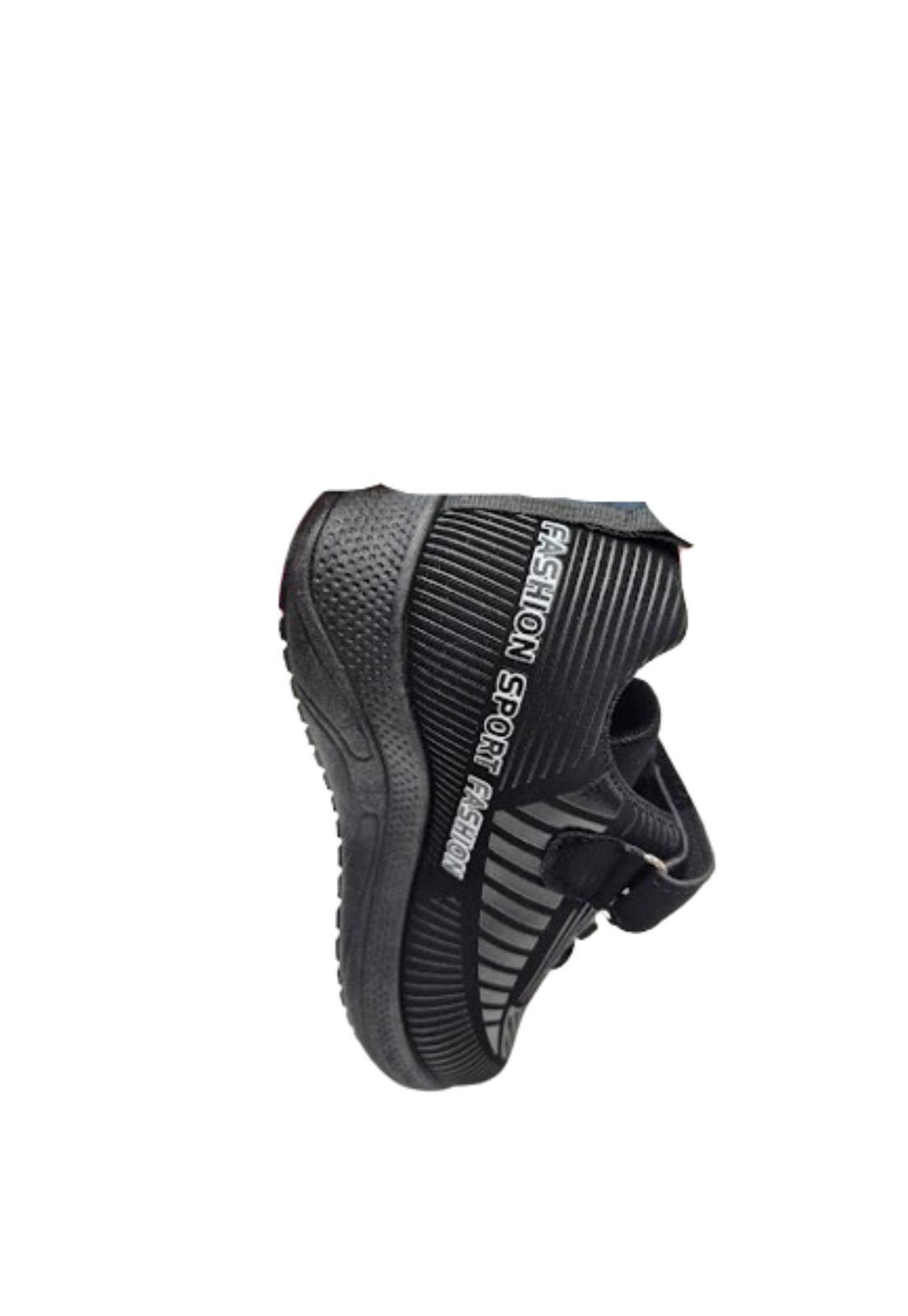 Zapatilla Urbana Escolar Negro Unisex-3
