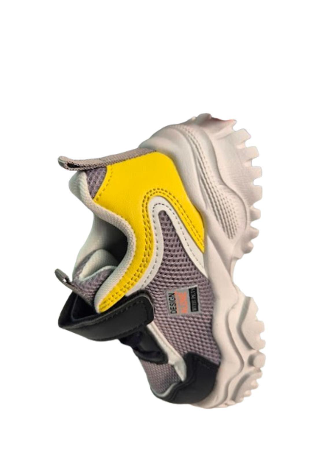 Zapatilla Urbana Niño Amarillo-3