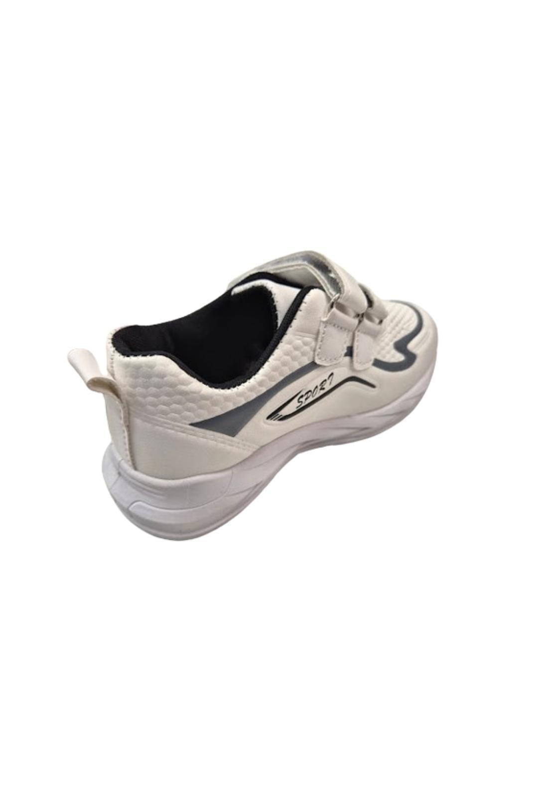 Zapatilla Urbana Blanco Velcro Unisex-3