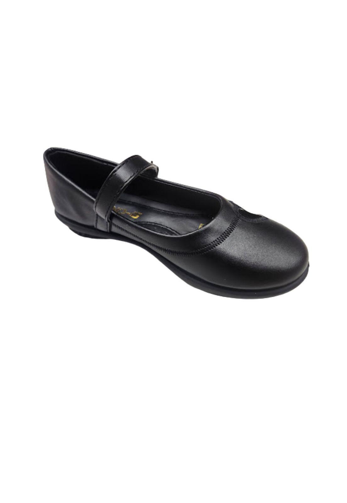 Zapato Escolar y de Vestir Niña Negro-3