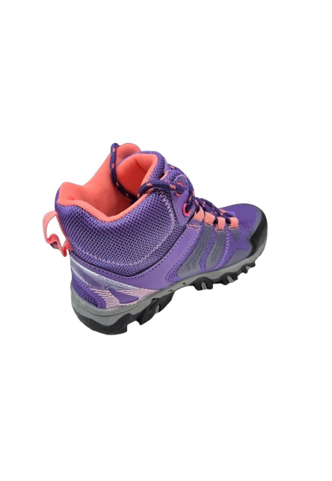 Botín Outdoor Niña Morado-3