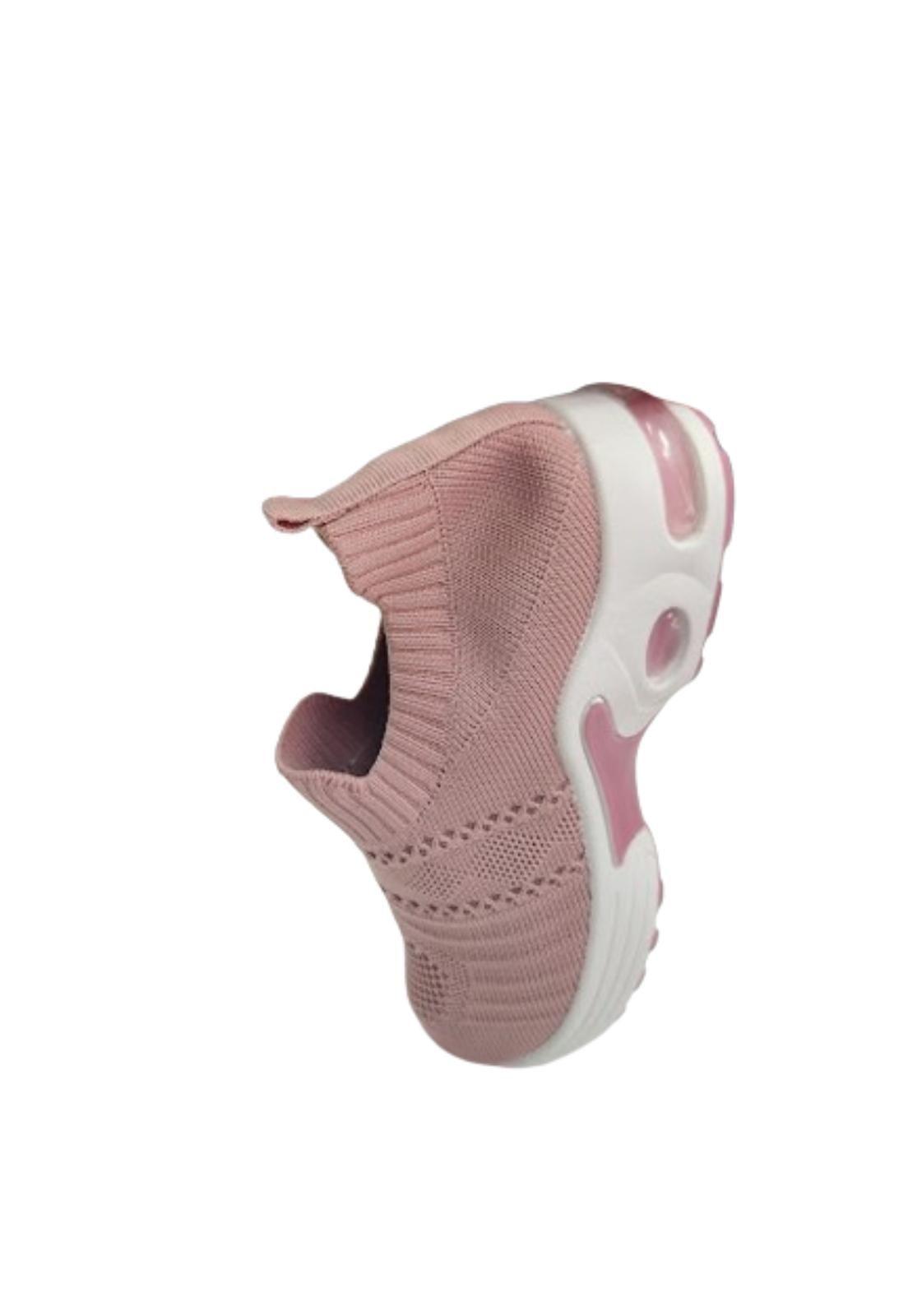 Zapatilla Niña Escolar Deportivo Rosado-3