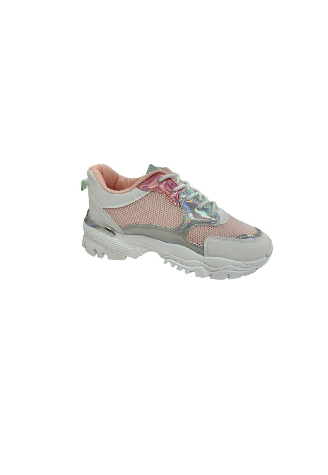 Zapatilla Urbana Mujer Rosa-1