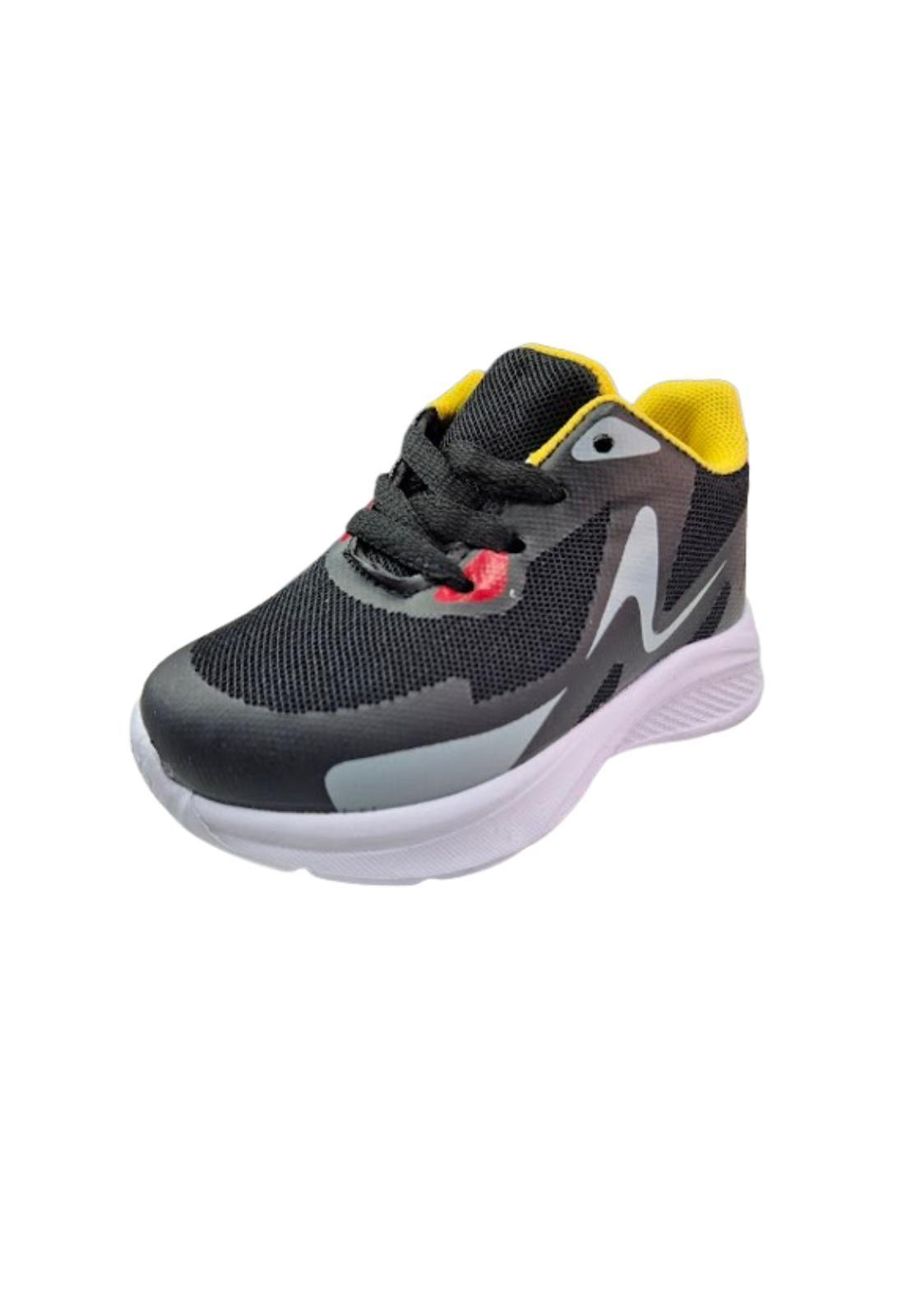 Zapatilla Urbana Niño Negro Liviana-0