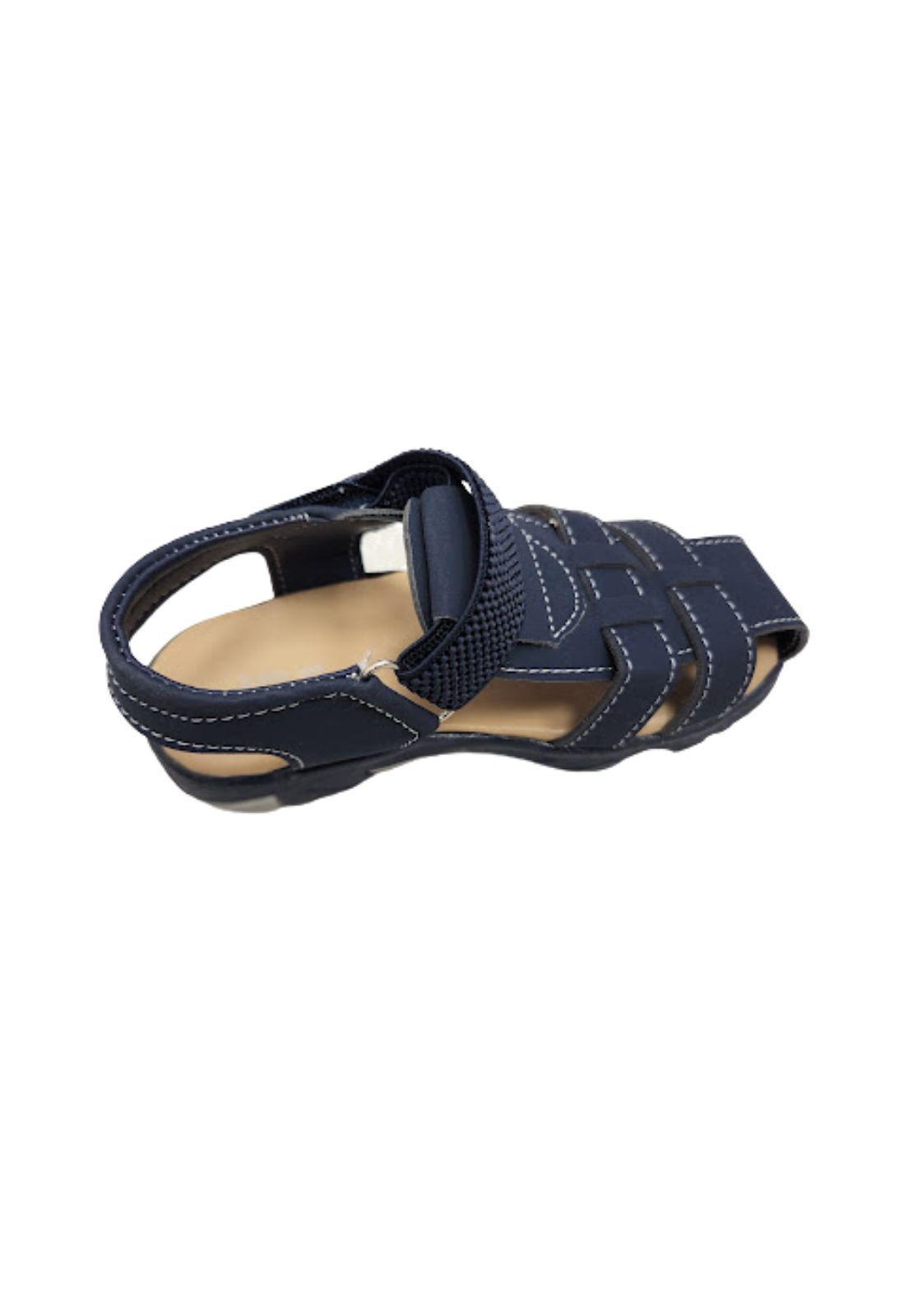 Sandalia Niño Azul Velcro-1