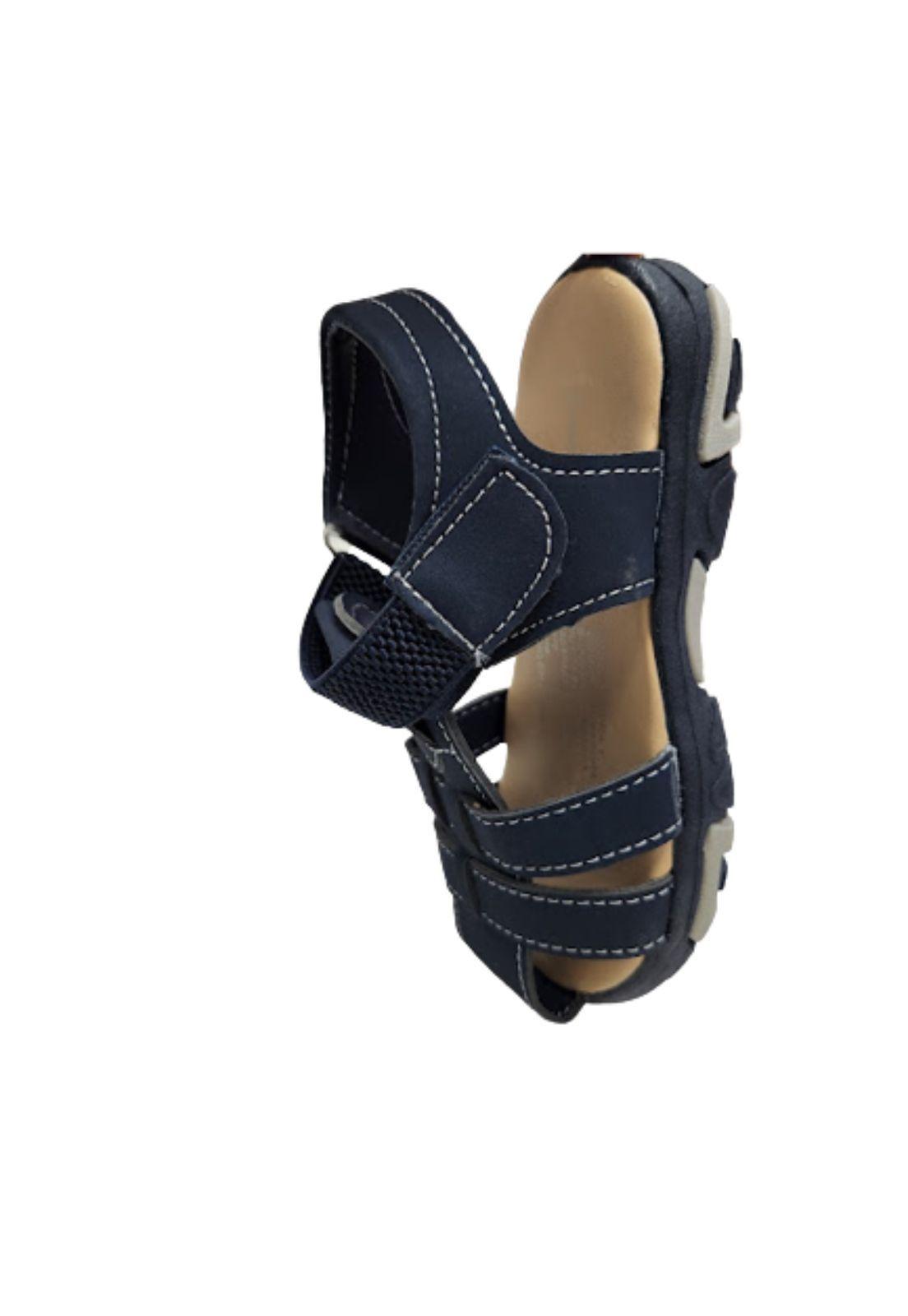 Sandalia Niño Azul Velcro-2