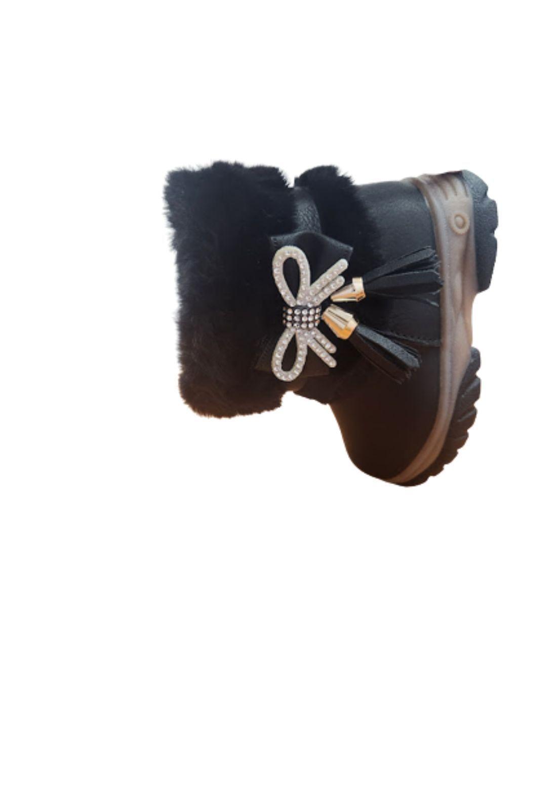 Bota de Invierno Niña Negro-2