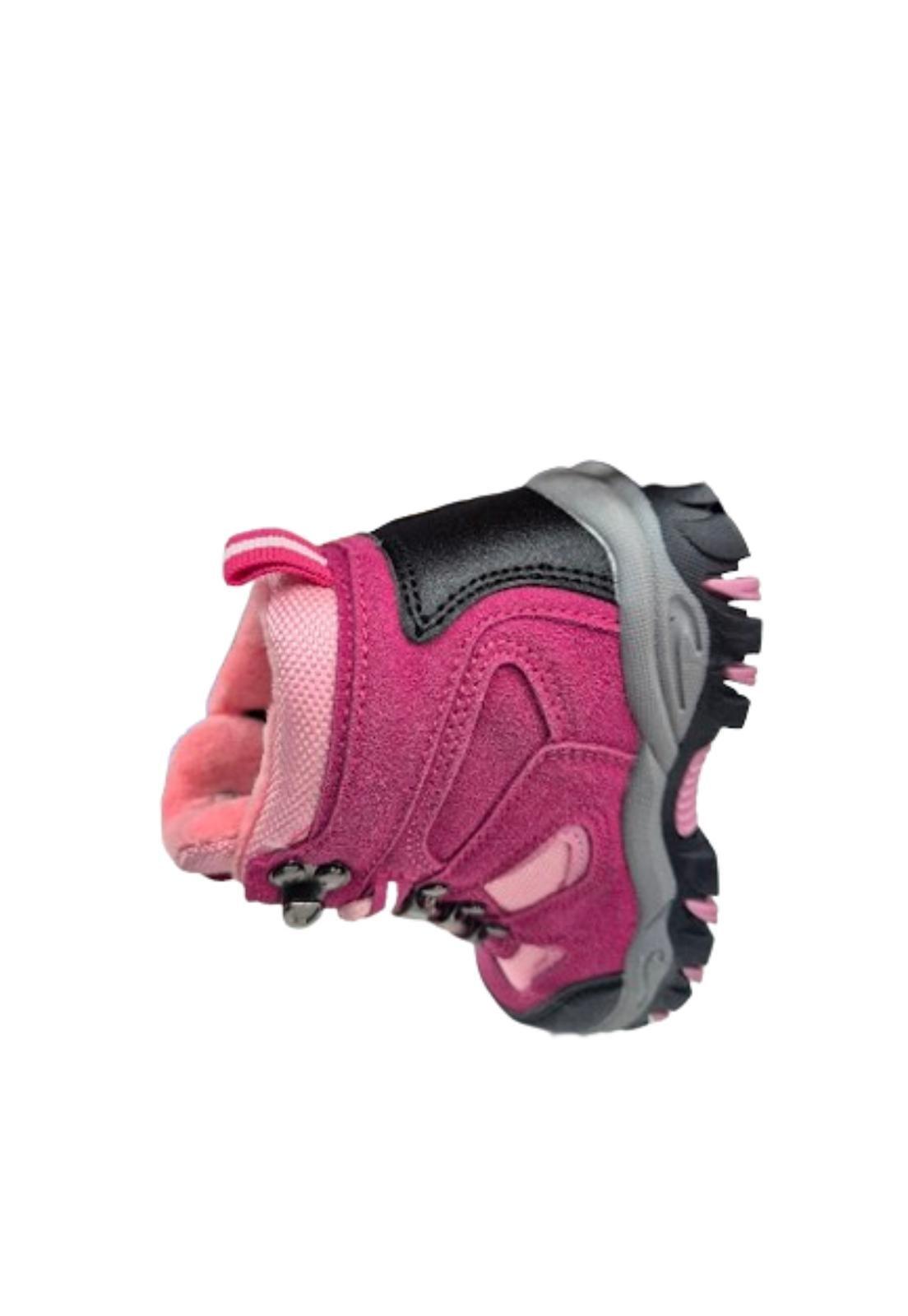 Botin Outdoor Fucsia Niña-2