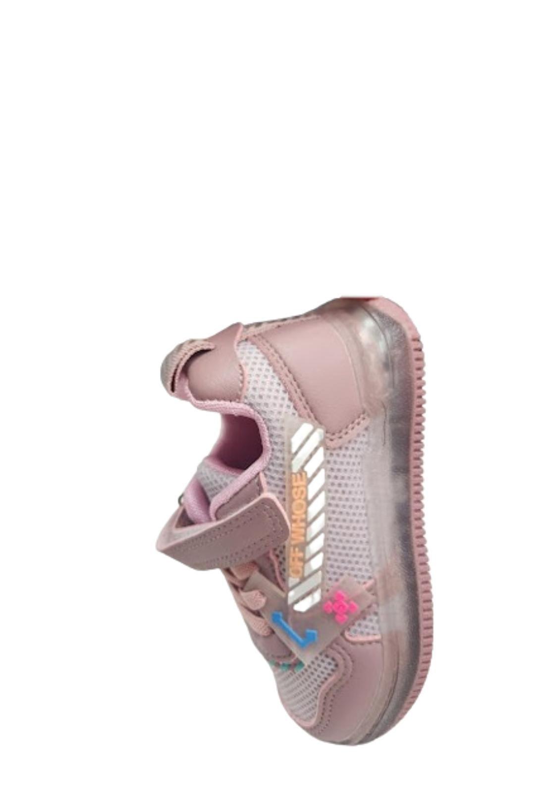 Zapatillas Urbanas Luces Rosado-3