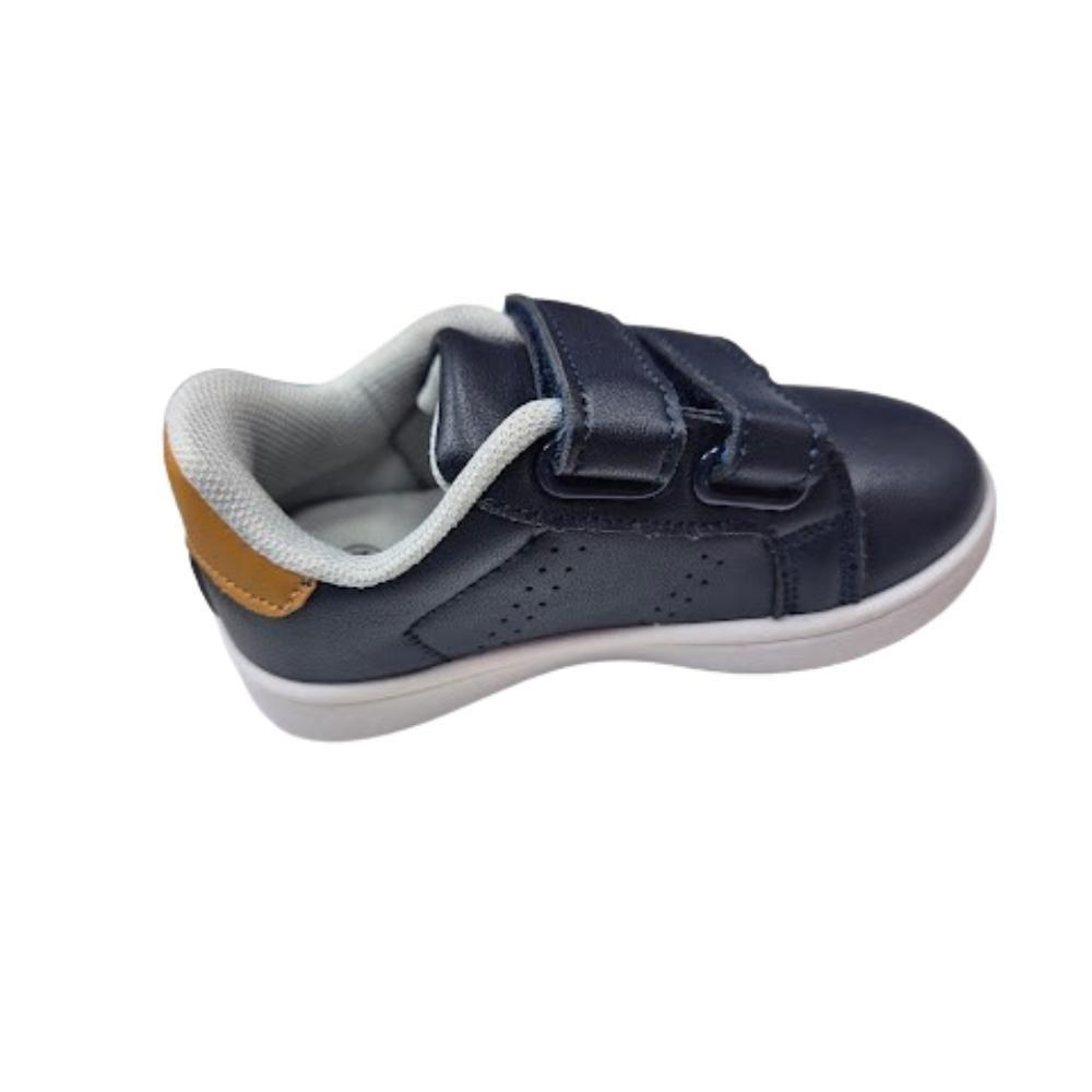 Zapatilla Urbana Azul Doble Velcro Niño-1
