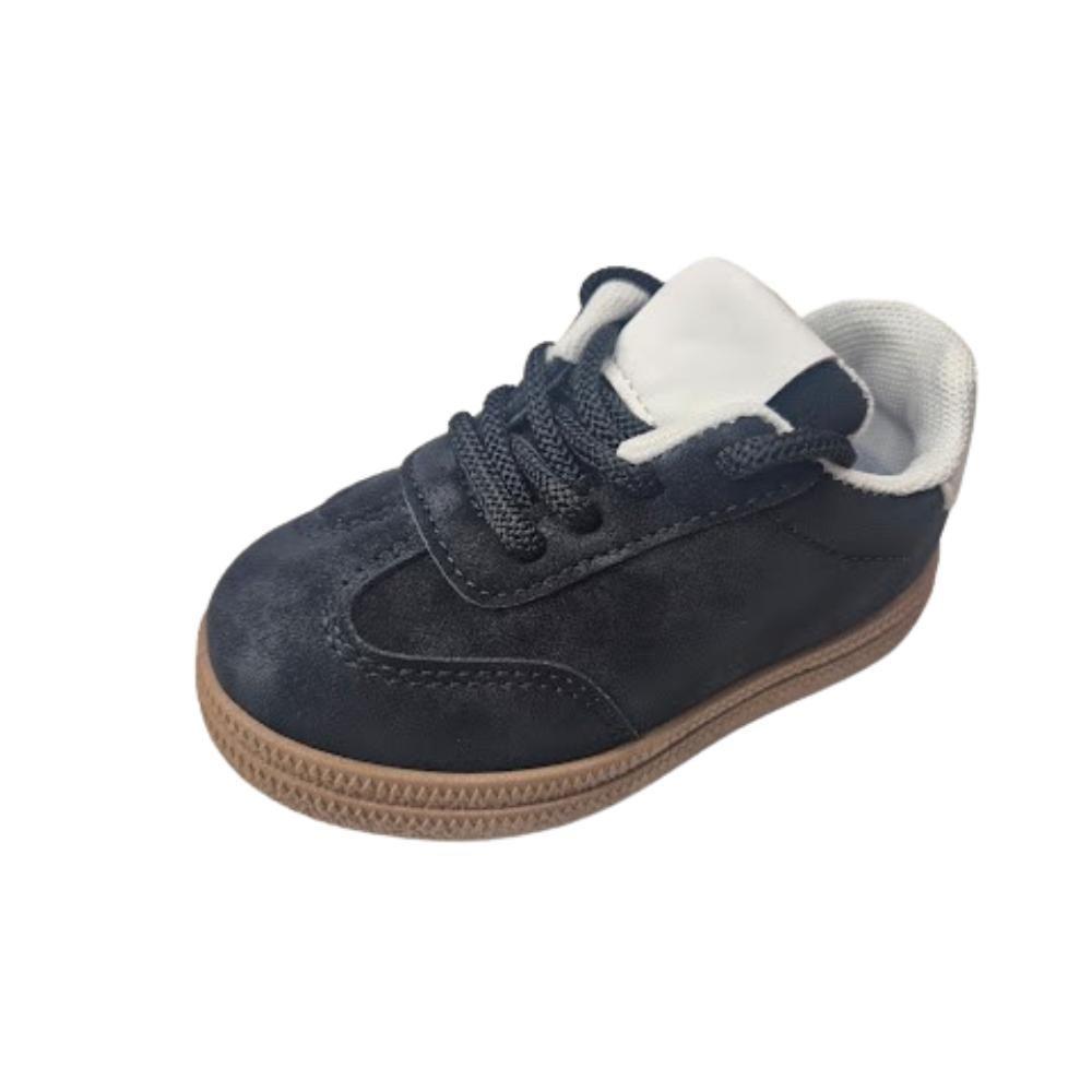 Zapatilla Urbana Niño Negro Blanda-0