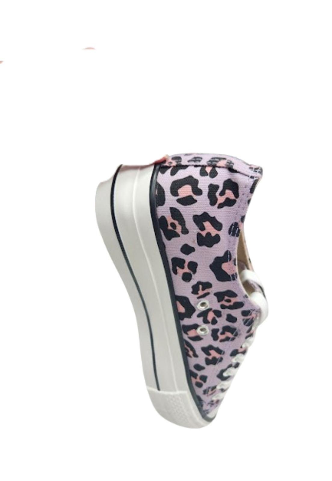 Zapatilla Urbana Lona Morado Mujer-2