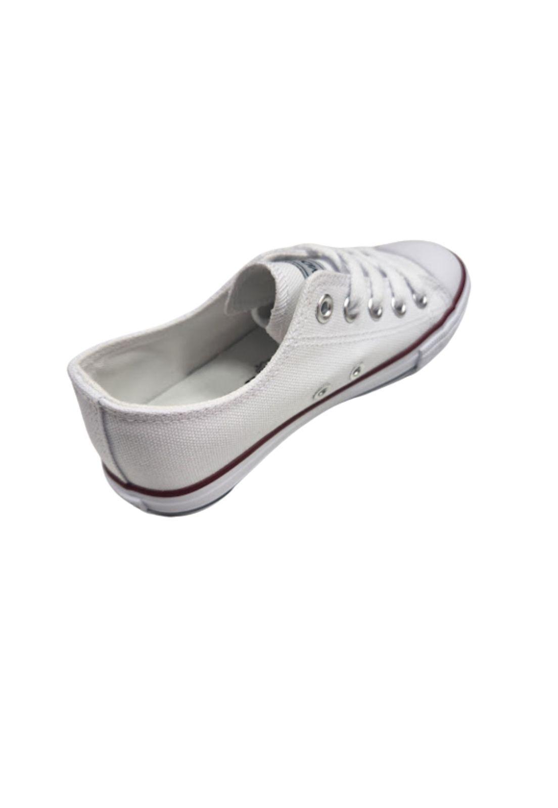 Zapatilla Urbana Lona Blanco Unisex-1