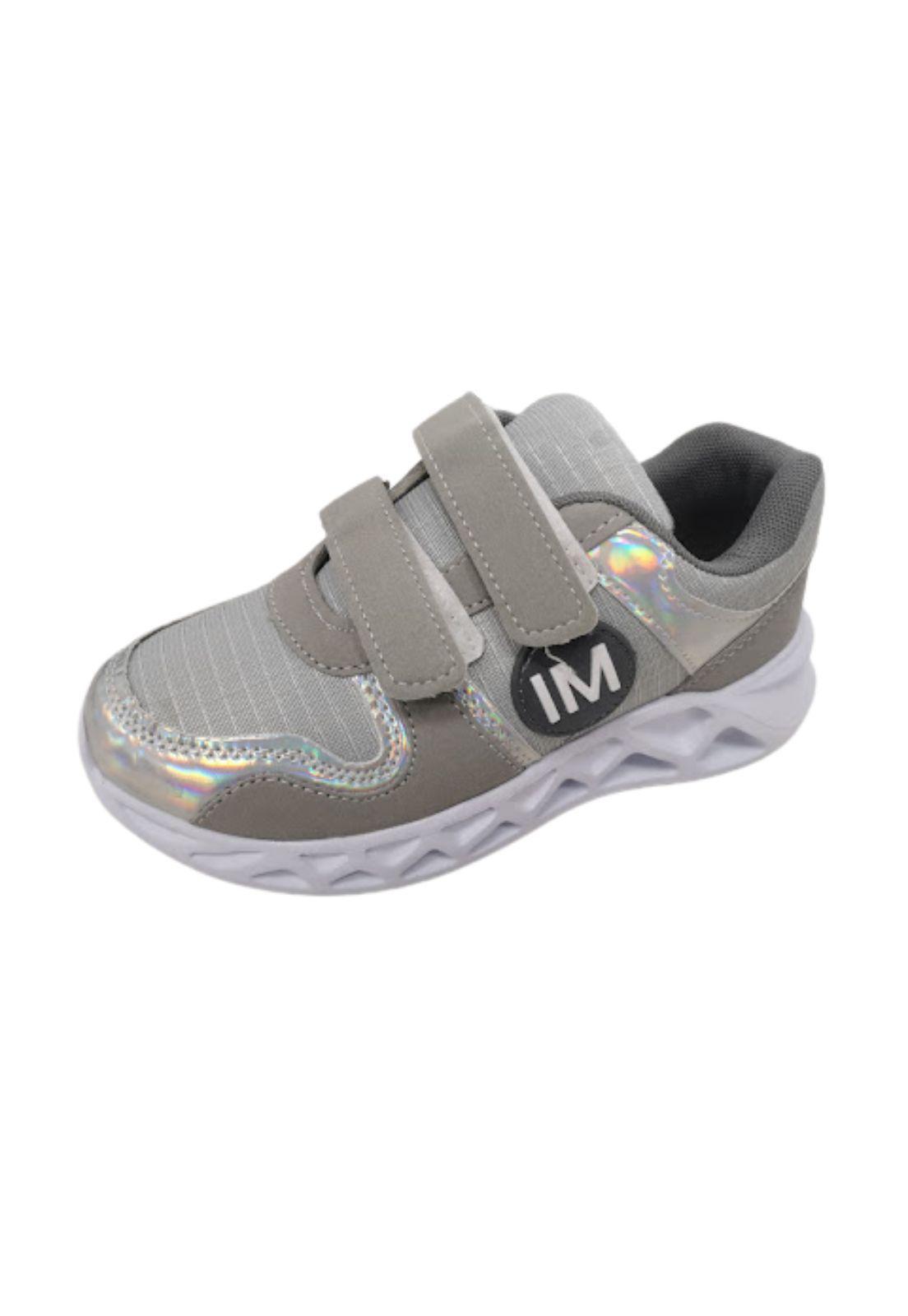Zapatillas Urbanas Niño Velcro Gris-0