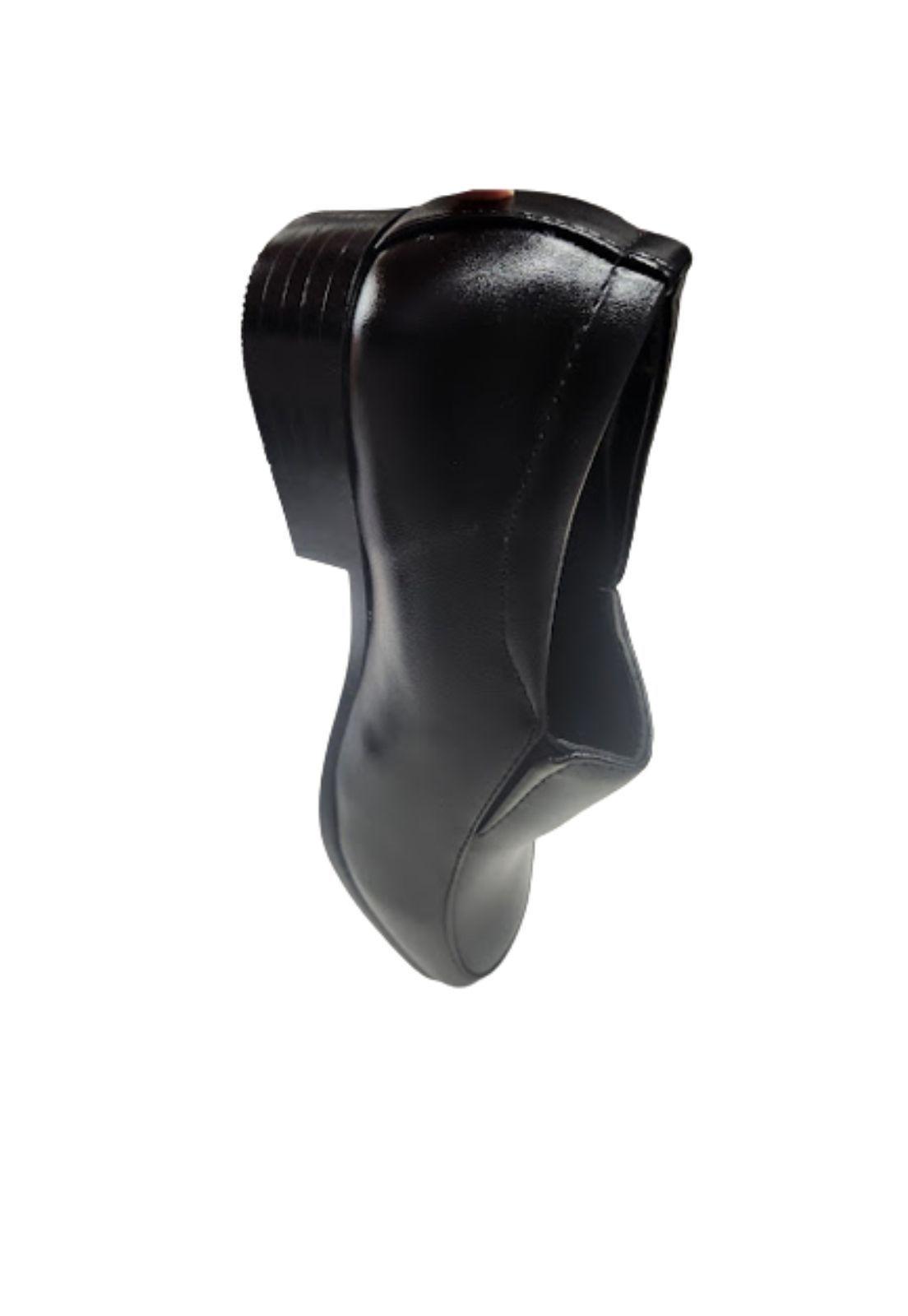 Zapato Mocasín Niño Negro-3