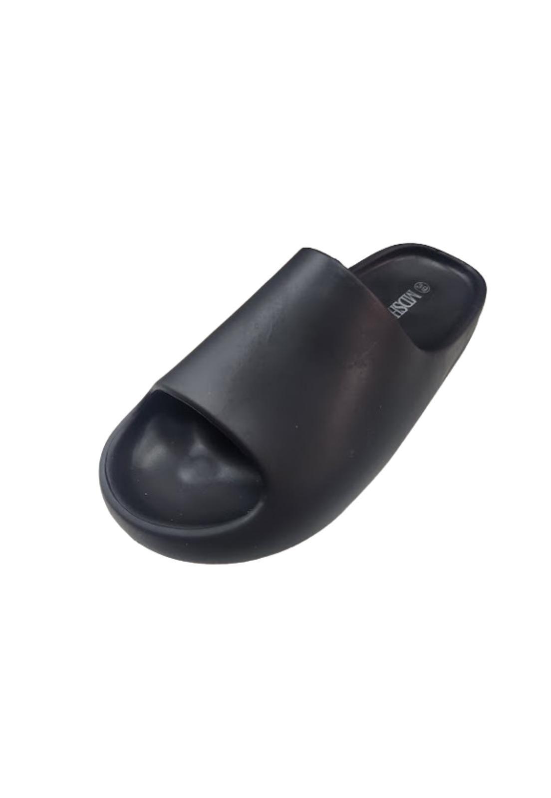 Sandalia Slide Hombre Negro-0