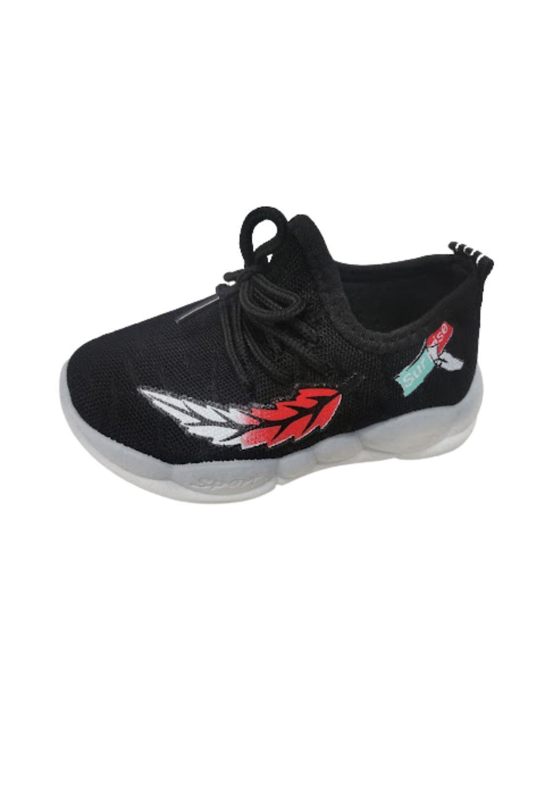 Zapatillas Livianas Niño Negro-0