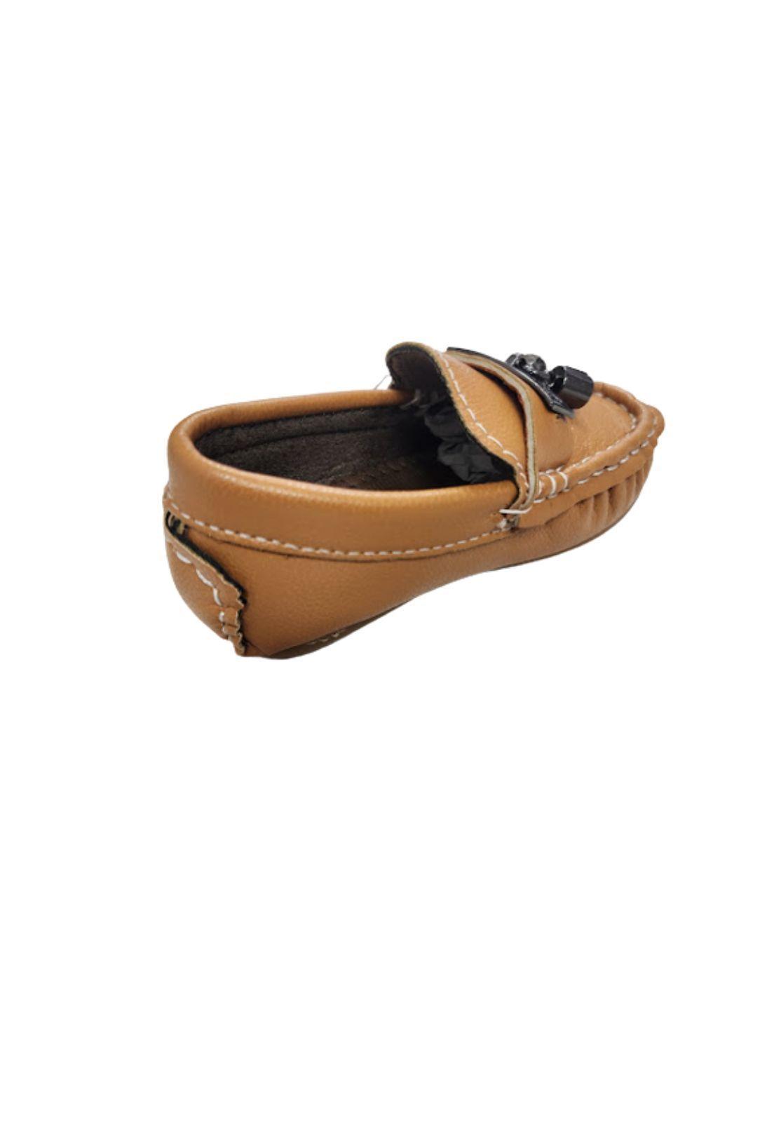 Mocasín Niño Camel-1
