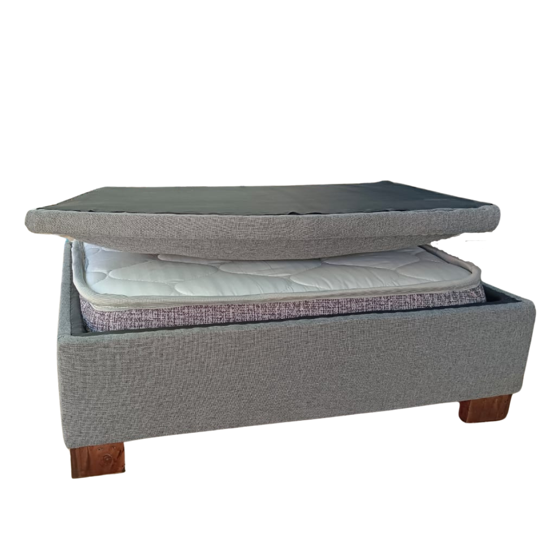 Cama Mascota 60x50 respaldo Curvo-3