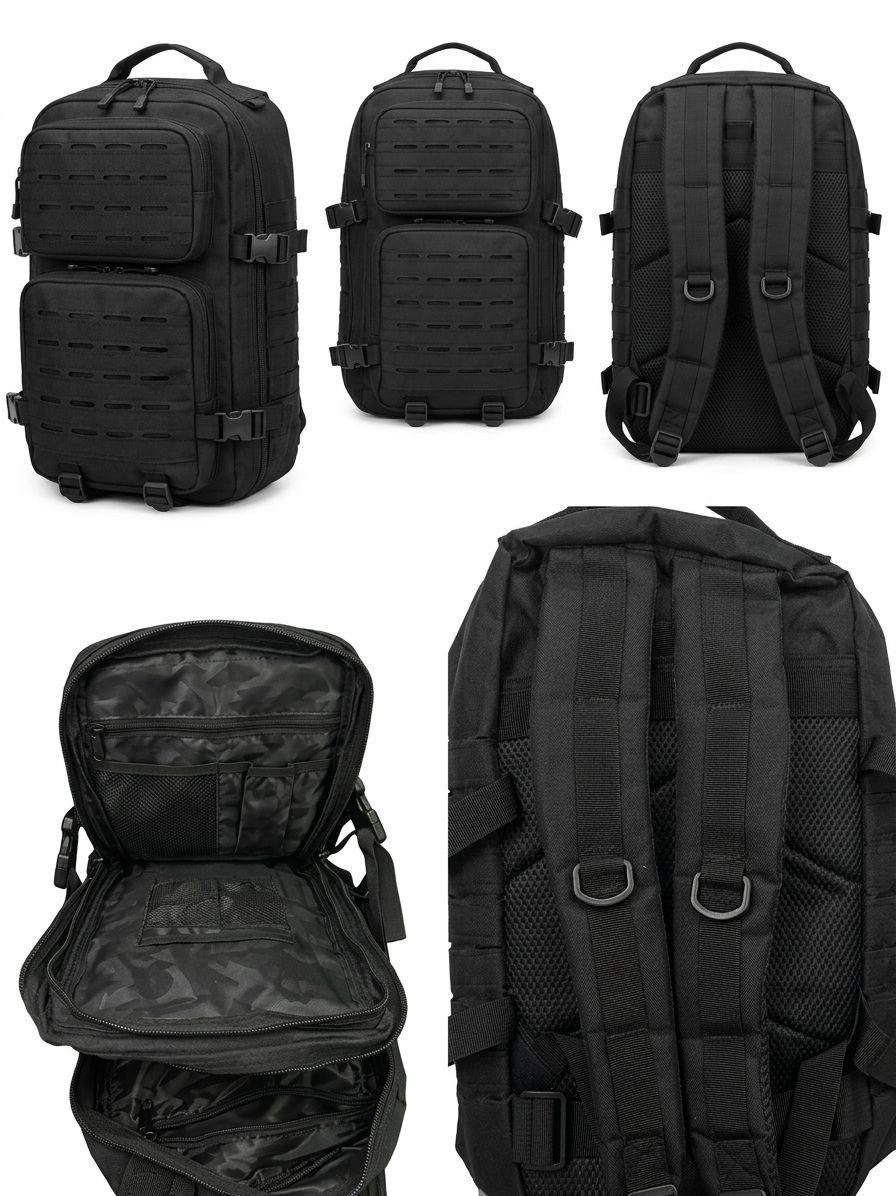 Mochila T ctica Militar LHI 27L Impermeable Mediana-3
