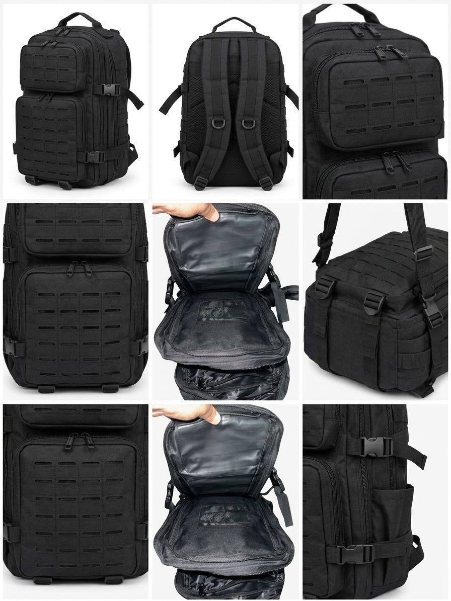 Mochila T ctica Militar LHI 27L Impermeable Mediana-4
