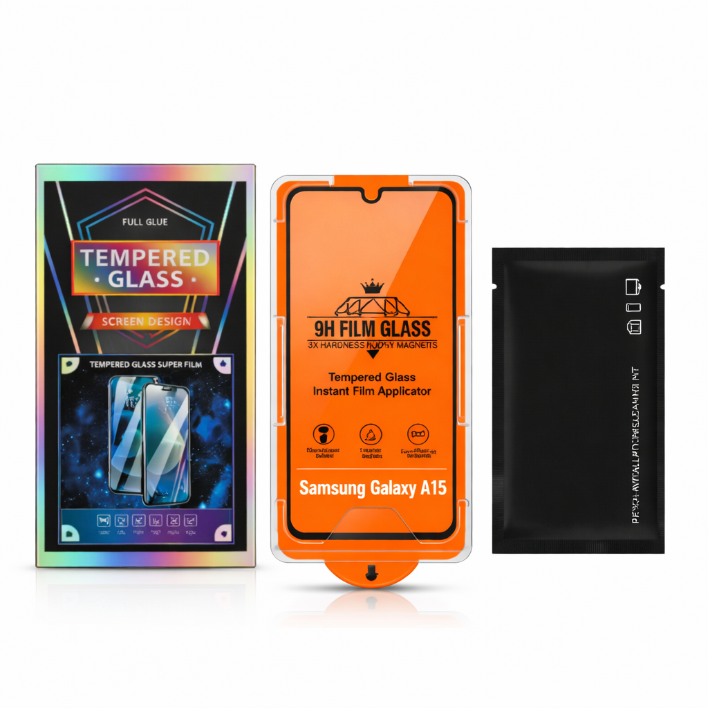 Protector Autoinstalable + Carcasa MagSafe Samsung A15-2