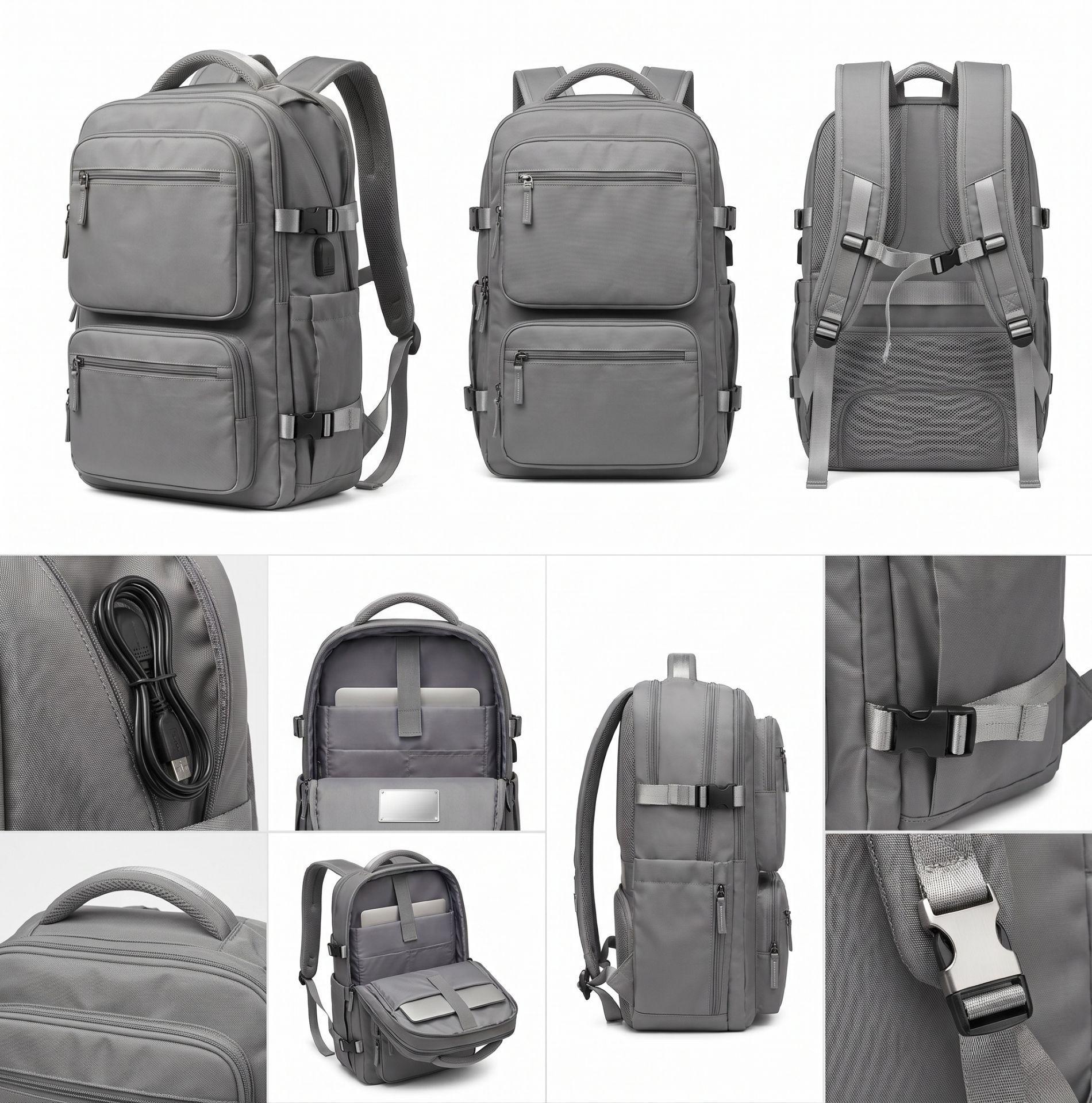Mochila Urbana D B ir 30L Laptop 15 6 USB 6 Bolsillos -0