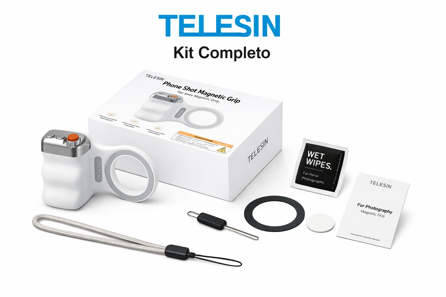 Empuñadura Magnetica Para Camara De Teléfono -3