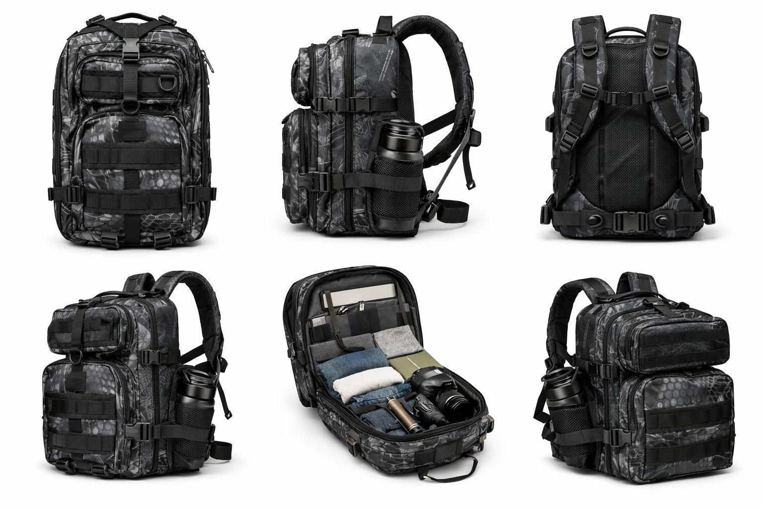 Mochila Táctica Militar Lhi 25l Impermeable Crossfit Gym-1