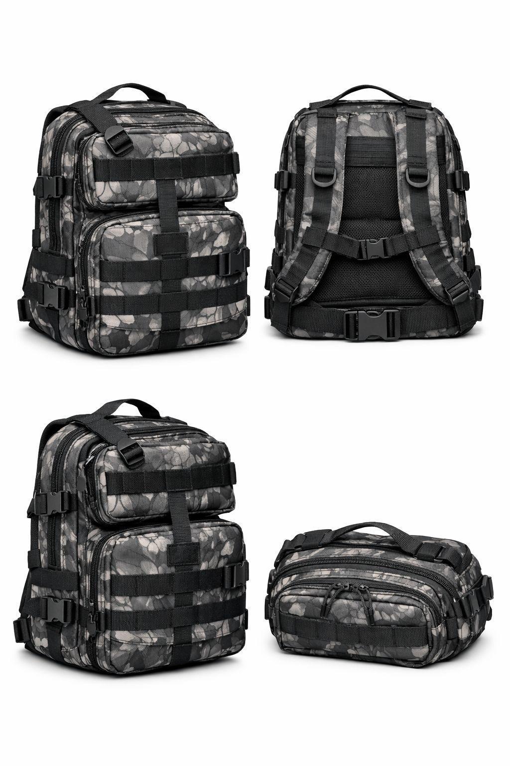 Mochila Táctica Militar Lhi 25l Impermeable Crossfit Gym-2