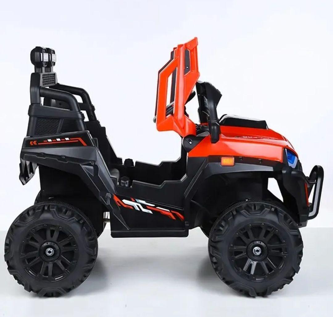 Auto Electrico 12v Jeep Con Control Remoto Rojo-1