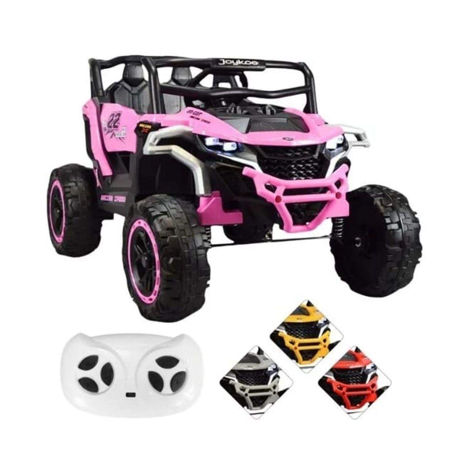 Jepp Auto A Bateria 12v Con Control Remoto Can Am Rosa-0