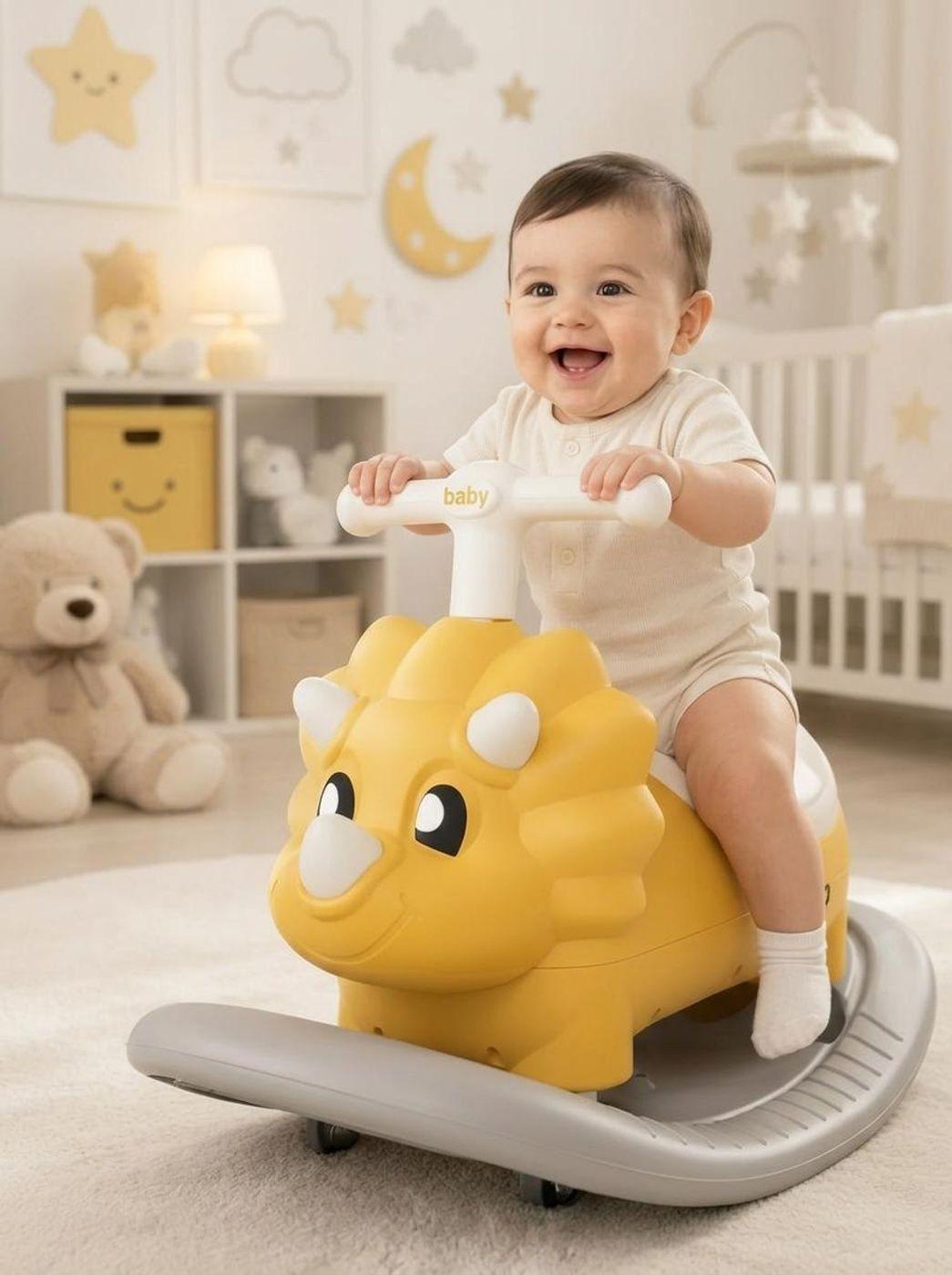 Correpasillos Balancin 2 en 1 Musical Para bebes-0