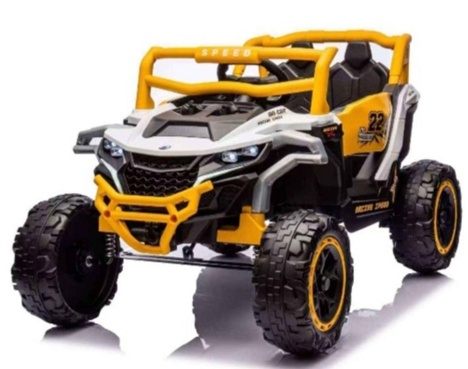 Jeep Auto A Bateria  12V Con Control Remoto Can Am Blanco-1