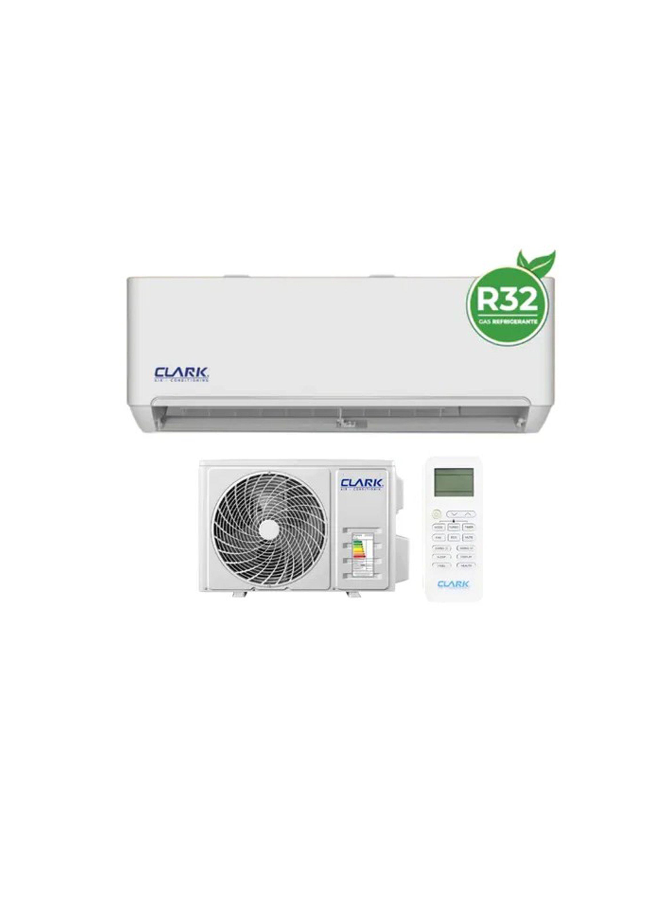Aire Acondicionado Split Muro Inverter Clark 9000BTU R32 Frío Calor WiFi-0