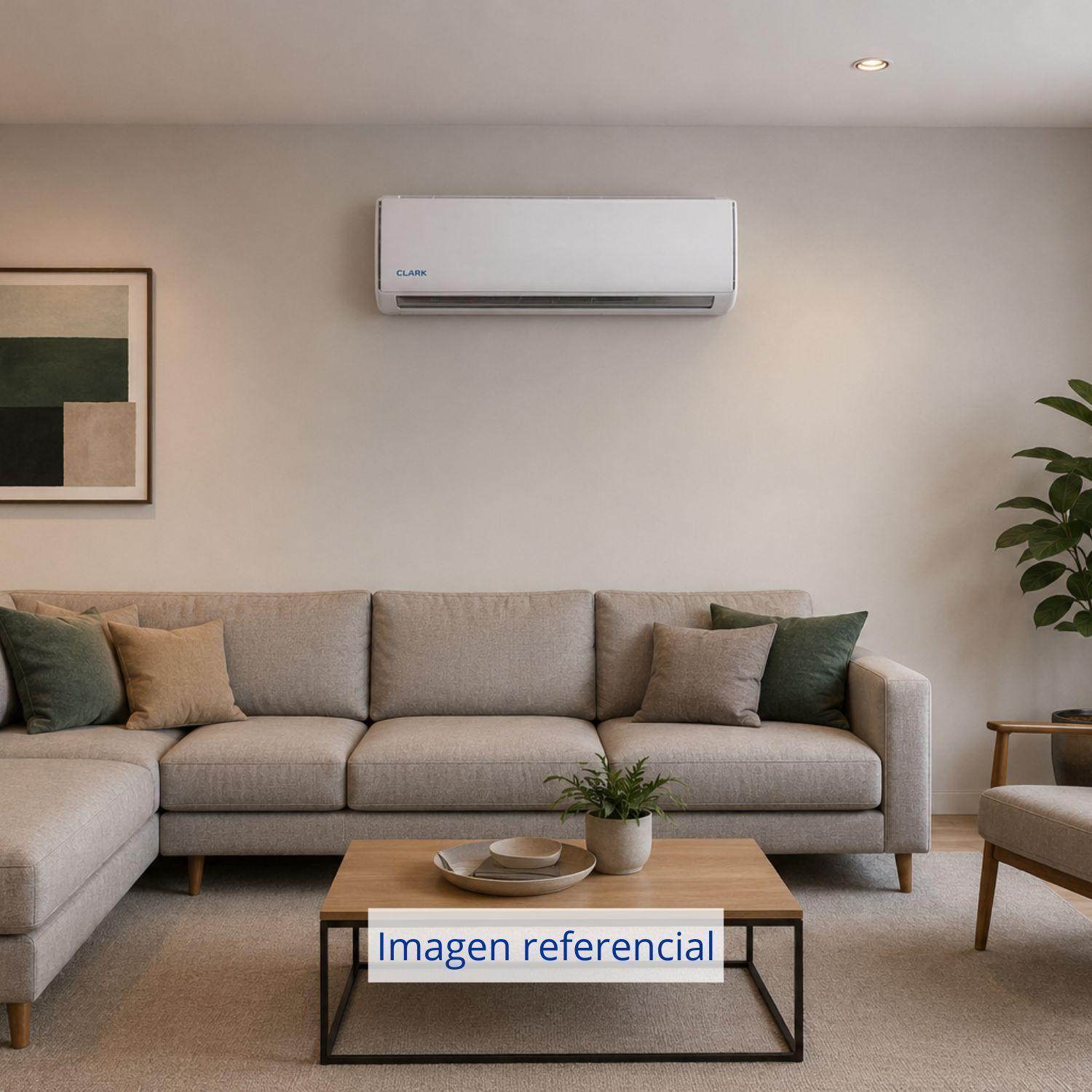 AIRE ACONDICIONADO SPLIT MURO INVERTER 9000 BTU R32 CLARK-2