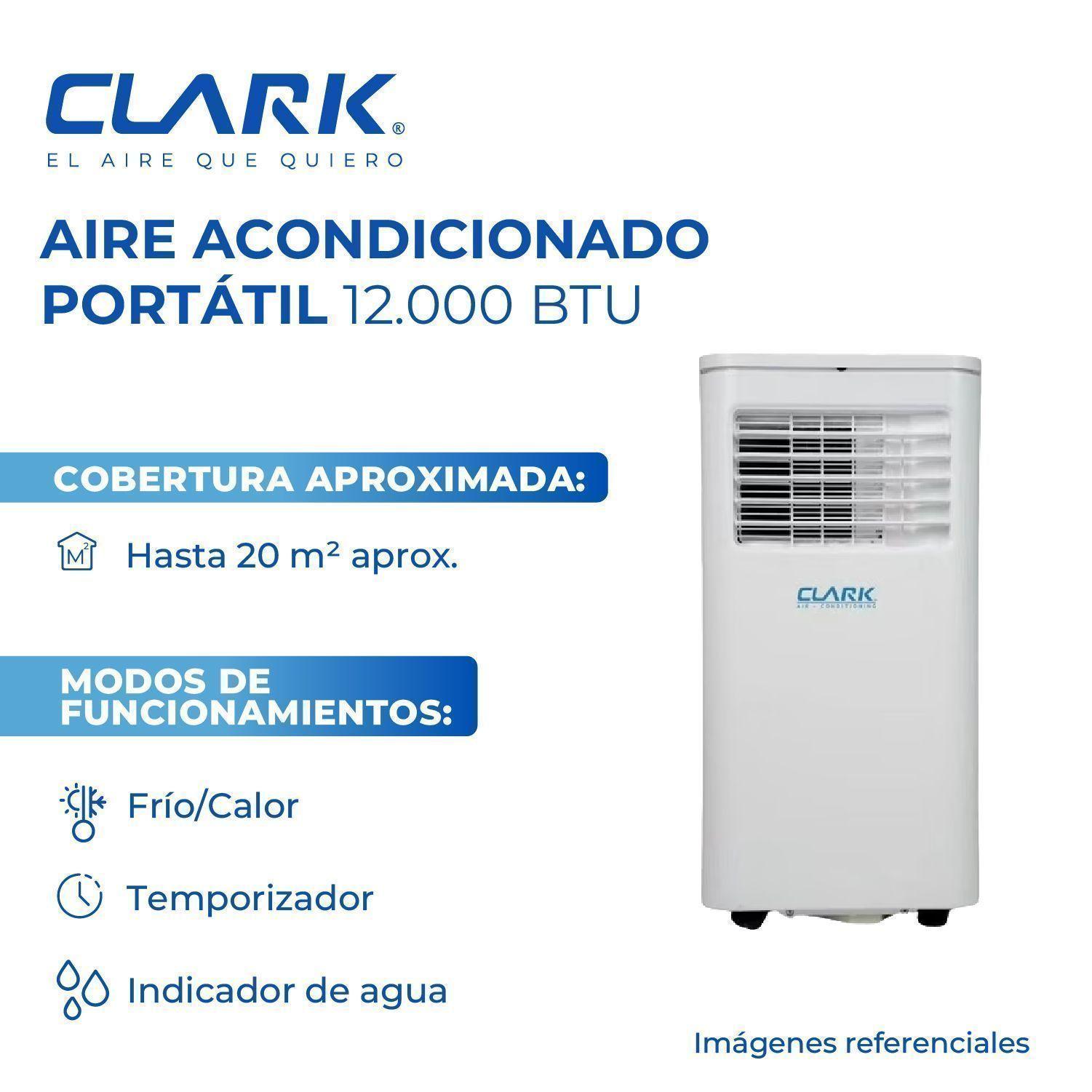 AIRE ACONDICIONADO PORTÁTIL 12.000BTU/hr.-2