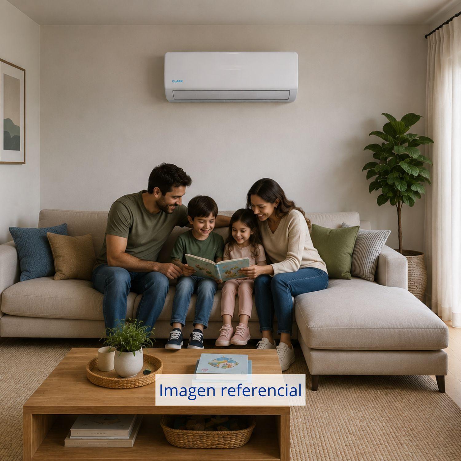 Aire Acondicionado Split Muro Inverter 12 000 BTU CLARK ICRX Frio Calor R32-2