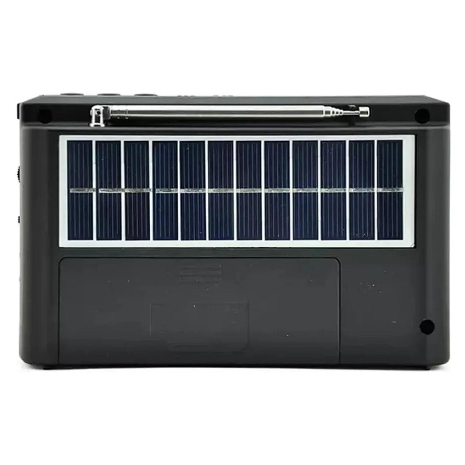 Radio Portatil Recargable Solar LED USB SW AM FM-2