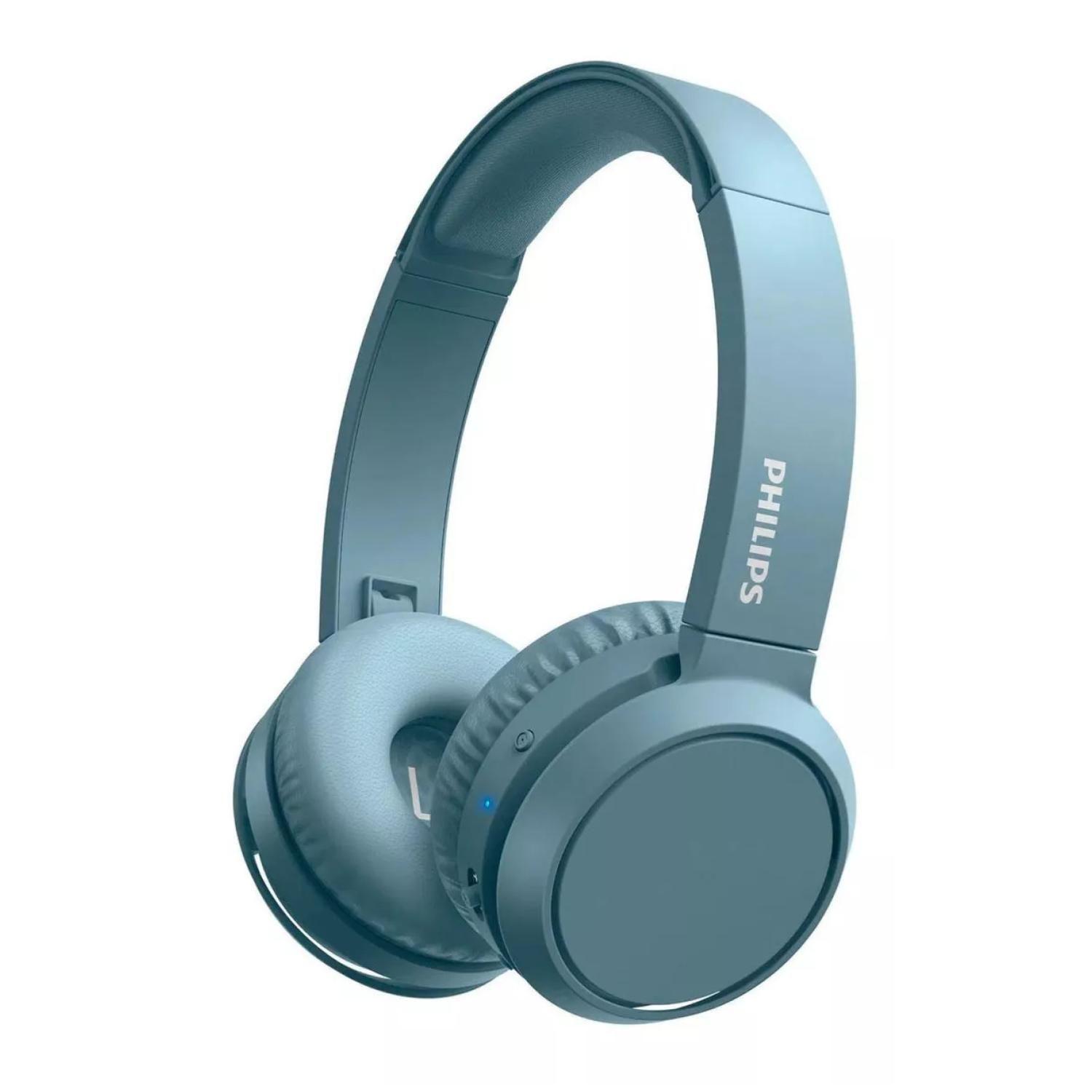 Audifonos Bluetooth Over Ear Azul Bass TAH4205-0